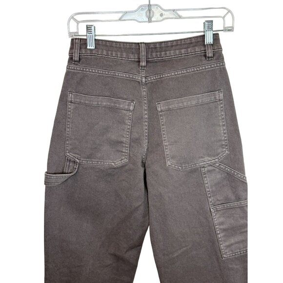 Aritzia TNA Gray Gramercy Cargo Carpenter Pant - Size 0 - Picture 5 of 9